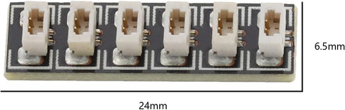 eMagTech 3X 6 Port Expansion Boards DIY Kit - Compatible with Lego and Other Building Blocks for LED Lights