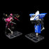 Transparent Action Figure Stand, Doll Model Display Holder Base, Compatible with HG RG SD SHF Gundam 1/144