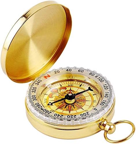 Aubric 4pcs Pack Kids Pirate Telescope & Compass Toy Kits Plastic Collapsible Handheld Retro Telescope Spyglass
