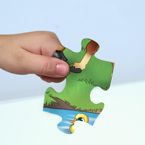 MasterPieces 60 Piece Jigsaw Puzzle for Kids - CAT Day at The Quarry - 14"x19"