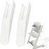 Generic Highchair Safety Leg Extension Pad Easy Install Leg Feet Insert Cover(White)