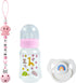 SCOM Reborn Baby Doll Accessories Set - Rainbow Magnetic Pacifiers & Removable
