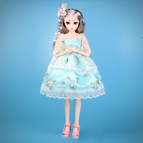 1/4 18 Inch 18 Set UCanaan BJD Dolls SD Smart Doll Ball Jointed Doll DIY Toys with Full Clothes Shoes Wig Makeup, Best