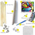 Tucocoo American Farm DIY Paint by Numbers Kits, Brushes and Acrylic Pigment on Canvas for Home Decor