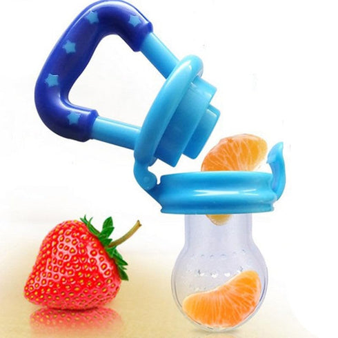 Generic Touch of Smart Fruit Feeder Pacifier - Pink