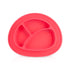 6 (Pack 2) Nuby Silicone Sure Grip Miracle Mat, Fits Most High Chairs, M+, Red