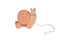 Pearhead Montessori Snail Pull Toy, Wooden Pull Along Toy for Early Development, Motor Skill Toy for Toddlers