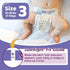 Generic 3, 126 Count, Dry & Gentle Diapers Size White