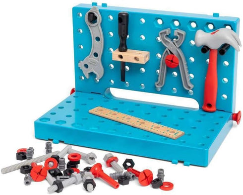 BRIO Builder - 34596 Working Bench Educational Construction Toy for Kids Age 3 Years and Up