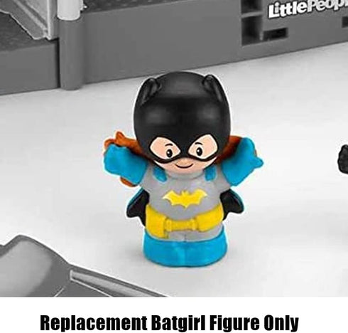 Fisher-Price Little People DC Superfriends Deluxe Batcave Playset Replacement Part - HHY77 ~ Batgirl Figure
