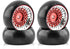 RC 1/28 Drift Wheels, Alloy Tires and Rims for 1/28 Wltoys K969 K989 P929, Kyosho Rally Model Car Upgrades (4pcs/Set,