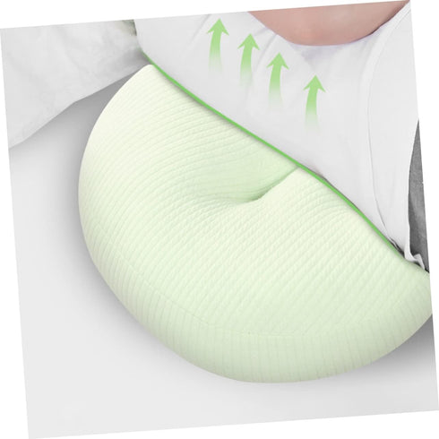 Mobestech Pregnancy Waist Support Pillow Multifunctional Lumbar Cushion for Pregnant Women Comfortable Shaped Abdominal
