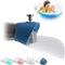 Bath Helper - Bath Tub Faucet Extender, Guides Water Directly from Faucet to Baby Bath Tub (Blue)