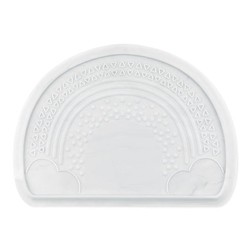 Bumkins Baby Silicone Sensory Placemat, for Babies and Toddlers, Suction Mat for
