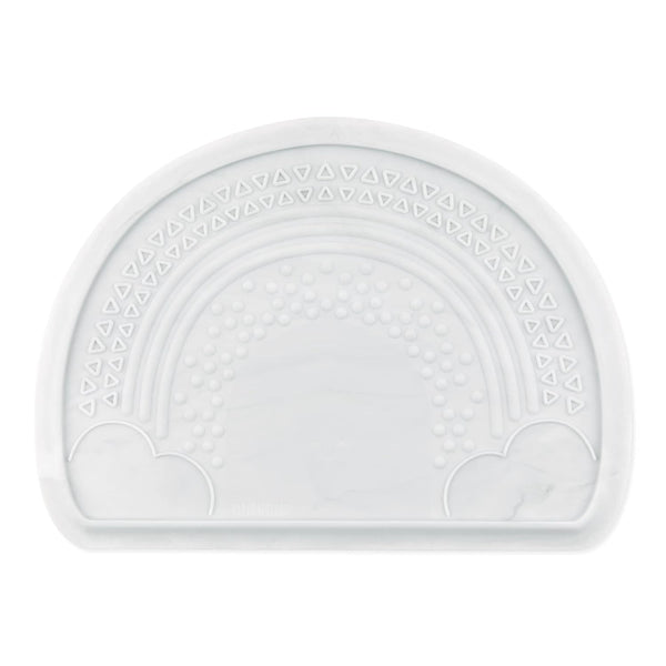 Bumkins Baby Silicone Sensory Placemat, for Babies and Toddlers, Suction Mat for