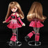 5 Pcs Doll Stands, UCanaan Kids Toys Accessories for 11.8 Inch Dolls Display Holder Suitable for 11''-13'' Dolls