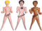 GINGER Inflatable Blow Up Doll 58" for Parties, Pranks, Halloween, Birthday, Gag Gift, Holidays (Judy)