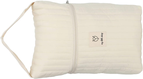Bnineteenteam Large Capacity Cotton Diaper Storage Pouch - Portable Handheld