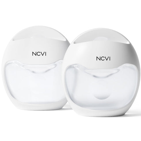 NCVI Silicone Breast Milk Collector for Breastfeeding, Wearable Breast Shells for Night