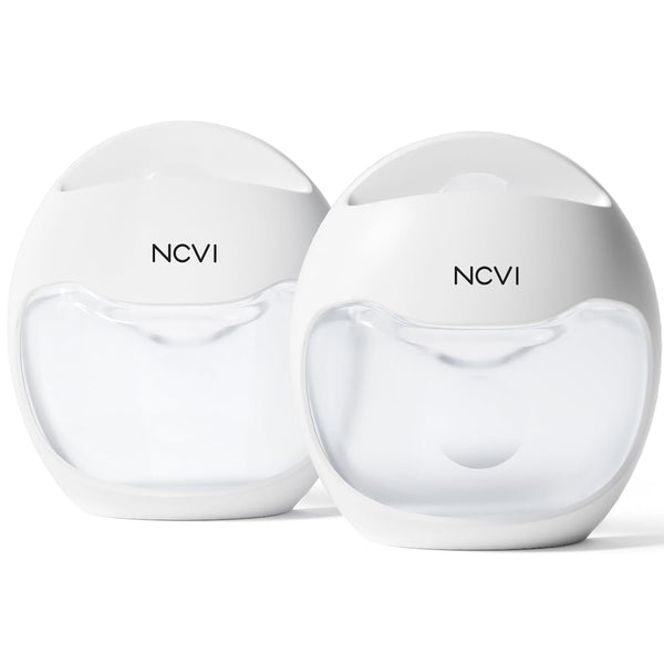 NCVI Silicone Breast Milk Collector for Breastfeeding, Wearable Breast Shells for Night
