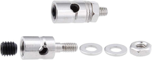 Hobbypark Adjustable Pushrod Connector Linkage Stoppers D1.8mm RC Model Plane Parts (Pack of 25)
