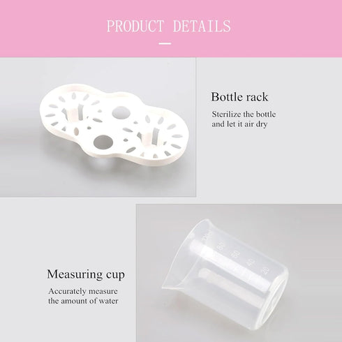 Depisuta 110V) Double Baby Bottle Warmer, Water Bath Warming Breastmilk Baby Milk Heater with Food Heater Defro, Temp