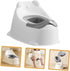 KOMBIUDA Portable Boy Girl Toilet Seat Boy Girl-friendly Training Potty with Non-slip Base Easy to Clean Design