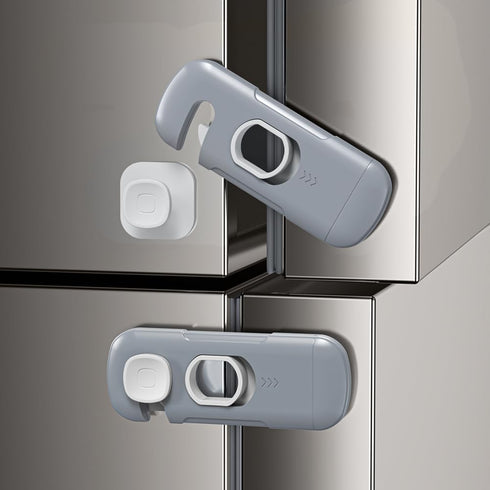 Ruzofo 5Pack Child Proof Refrigerator Lock, Fridge Locks for Kids,with Adhesive,Child Safety Locks