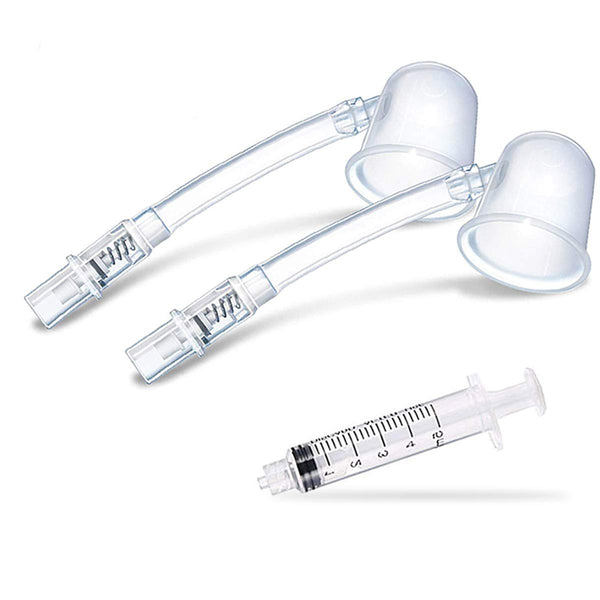 2 Set Nipple Corrector Device for Inverted Nipples Treatment Enlarger