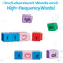 hand2mind Reading Rods for Building Sight Words, Letter Blocks, CVC Words Spelling Toys, Reading Tools for Kids