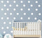 80pcs Polka Dot Wall Decals – 4.8cm Vinyl Circles for Nursery or Toddler Bedroom, Removable Stickers for Kids' Space