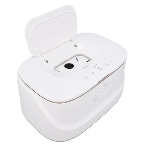 Focket Adjustable Temperature Baby Wipe Warmer with Night Light (White)
