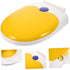 Gadpiparty Boy Girl u Shaped Potty Training Seat Boy Girl Toilet Training Seat for Boys Girls Easy to Install Reusable
