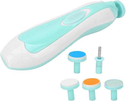 DOACT 6 Baby Infs Nail File, Baby Electric Nail Grinder Baby Nail File Kit Portable Infs Nail File with Grinding Head