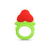 RaZbaby Fruitique Infant & Baby Massager & Teether Toy 3-Pack, Non-Toxic BPA-Free Silicone, Hands-Free & Easy to Hold