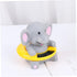 LOORGVEL 1pc Swimming Cartoon Elephant Bath Thermometer for Boy Girl Multi-Purpose Floating Water Temperature Gauge