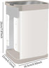 BreezeTrading Breastmilk Freezer Organizer Breastfeeding Supplies Space Saving Convenient Use