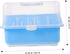 BESPORTBLE Box Portable Bottle Storage Box with Cover Multi Functional Milk Bottle Drying Rack Organizer for Straws