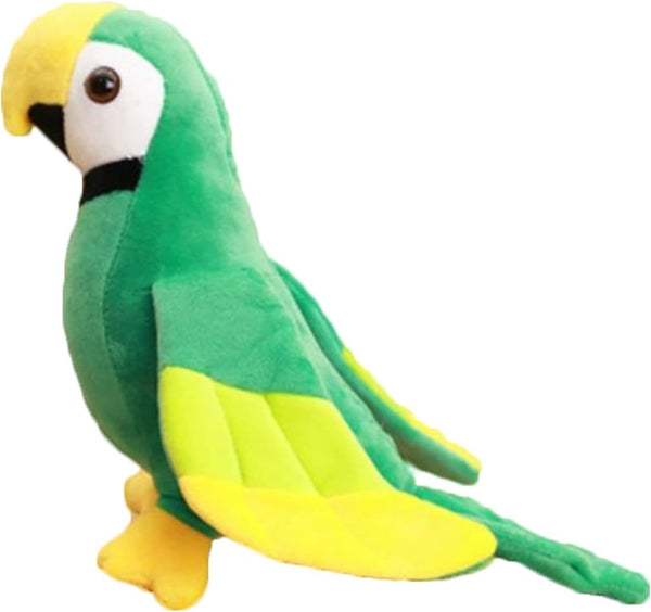 7.9" Parrot Stuffed Animal Plush Cute Small Bird Toy Gifts for Boys and Girls, Green