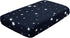 Datura home Set, 3-Piece Crib Bedding Nursery Bedding with Comforter, Sheet & Skirt - Rocket Astronaut Moon Printed