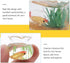 Fansoftiks 2Pcs Miniature Fish Tank Toy Mini Round Fish Bowls Resin Goldfish Grass for Dollhouse Desktop Craft Project