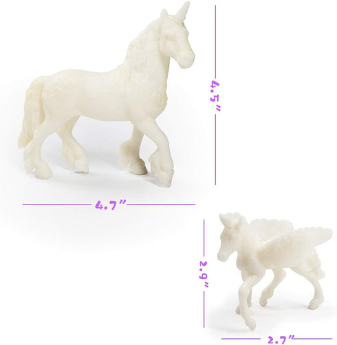 Set 3D Gift(6 DIY Painting Unicorn Kit Arts and Crafts for Kids or Girls Decorate and Drawing Toys for Children