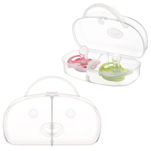 Accmor Pacifier Case, Pacifier Holder Can Storage 2 Pacifiers, Baby Pacifier Holder