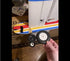 Fielect 5 inch RC Model Airplane Super Light Sponge Tire and Wheel Sets for RC Car, 2 Pcs