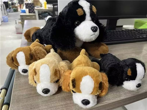 5 1 Mommy 4 Skylety Pcs Dog Stuffed Animal Puppy Stuffed with Babies Inside Big with Mini Baby Cute Soft Toy