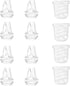 Momlacto 12Pcs Duckbill& Silicone Diaphragm Compatible with NCVI NICEGREEN Nuliie Zooawa S32 Breast