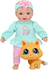 New Adventures Little Sweeties Baby Doll with Pets