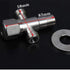 DAHSLNWKN 304 SetSpray SetToilet ShowerSprayer - Stainless SteelSpray Gun Head Bathroom Companion Wall Mounted