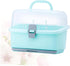 Durable Green Milk Bottle Storage Case - Large Capacity Organizer for Travel & Home