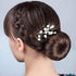 ROCST Bobby Pins Clips for Bun, 12pcs Hairpins for Ballet Hairdressing Salon